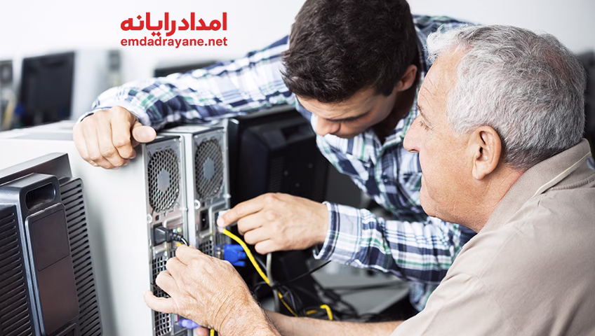 تعرفه تعمیر کامپیوتر در محل