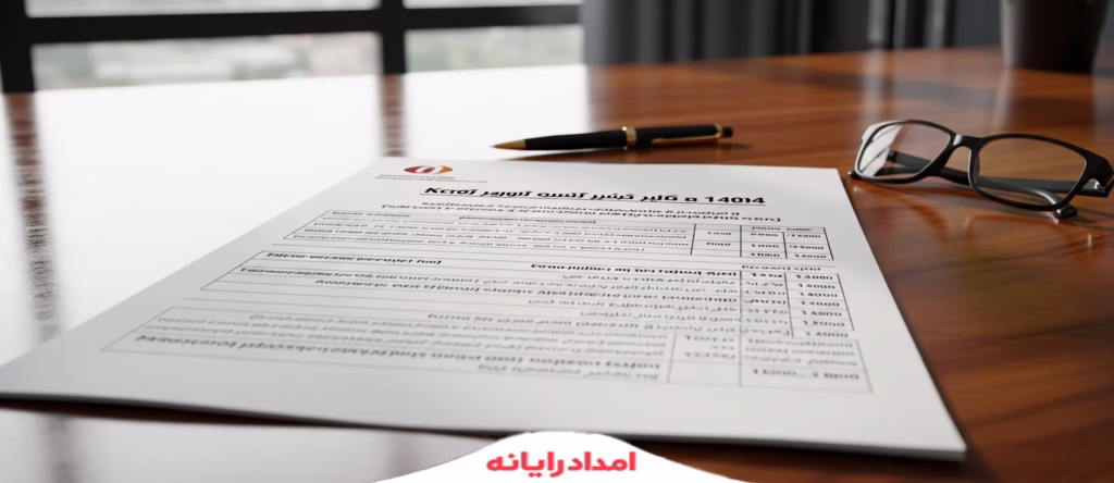 تعرفه خدمات شبکه