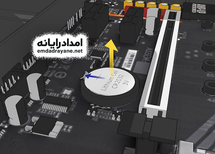 کامپیوتر روشن می‌شود ولی صفحه مانیتور سیاه است