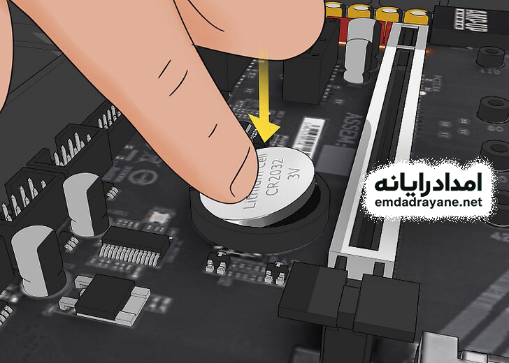 کامپیوتر روشن می‌شود ولی صفحه مانیتور سیاه است