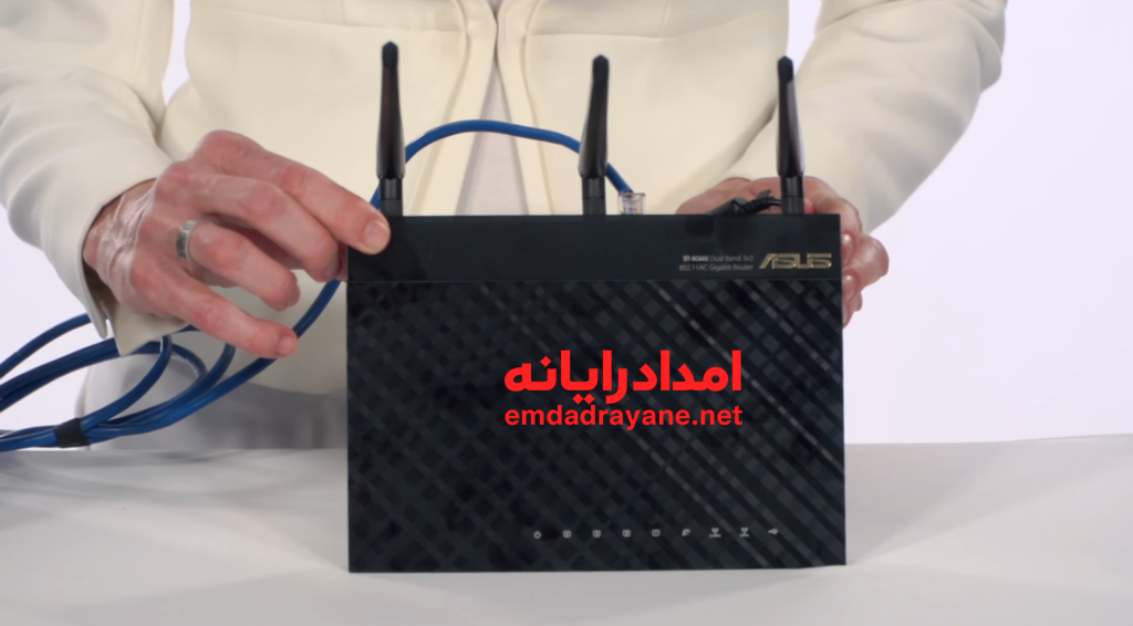 اشکال مودم و روتر رفع مشکل قطعی اینترنت